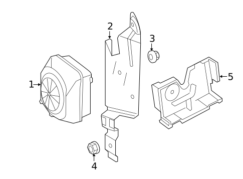 Anti-Theft Components for 2022 Mercedes-Benz GLS 63 AMG&reg; #2