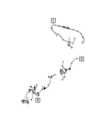 68409167AC - : Front Door Wiring, Right for Mopar Image