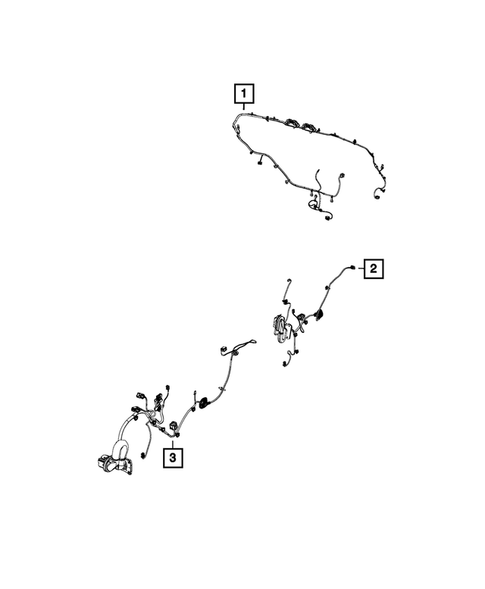 Wiring-Body and Accessories for 2019 Jeep Compass #1