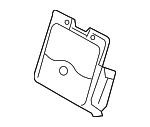 9100913 - Body: Seat Lumbar Support Cushion for Mercedes-Benz Image