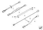 61116916144 - Vehicle Electrical System: Adapter Lead, Fan, Single-Stage for Mini Image