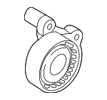 31460386 - Cooling System: Idler Pulley for Volvo Image