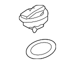 6B103485D - Engine: Engine Oil Filler Cap for Volkswagen Image