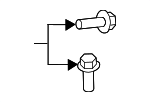 PSH577 - Steering: Motorcraftâ„¢ Pressure Hose Washer for Ford Image