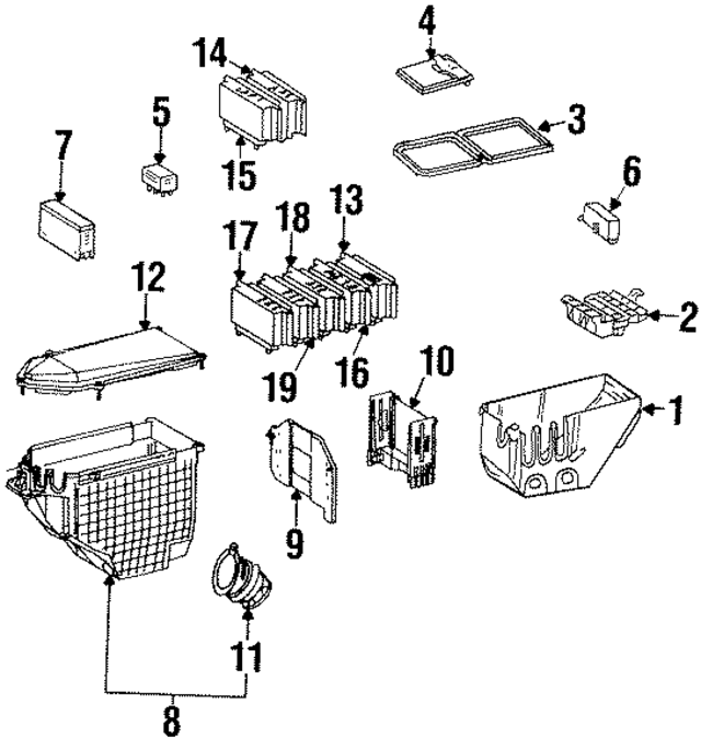 1405456440 - Electrical: Relay Bracket for Mercedes-Benz Image