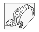 59110FN01A - : Fender Liner for Subaru Image