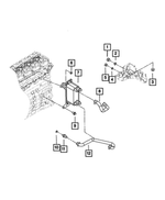 5086938AA - Engine 5.9L Six Cylinder (Diesel): Pipe Plug for Mopar Image