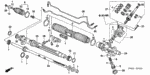 6531S9A003 - Chassis: SEAL KIT A, POWER STEERING for Acura Image