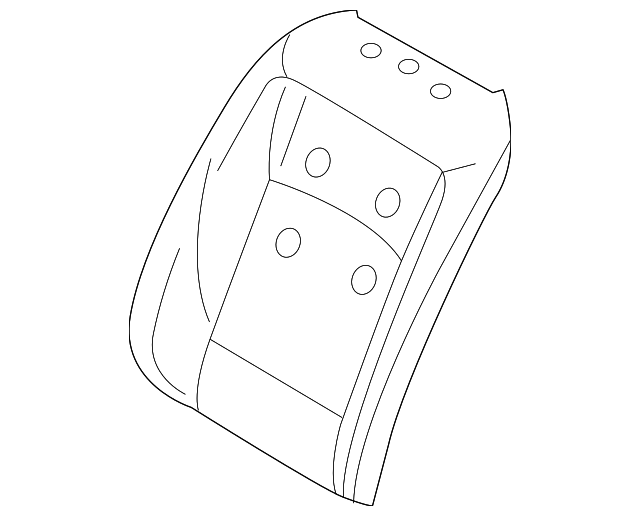 Seat Back Pad (52-10-7-249-961)