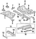 5196716160 - : Tow Hook for Toyota Image