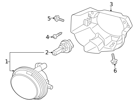 Fog Lamps for 2014 Mazda 3 #0