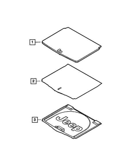 Carpets, Floor Mats, Load Floor, and Silencers for 2022 Jeep Renegade #3