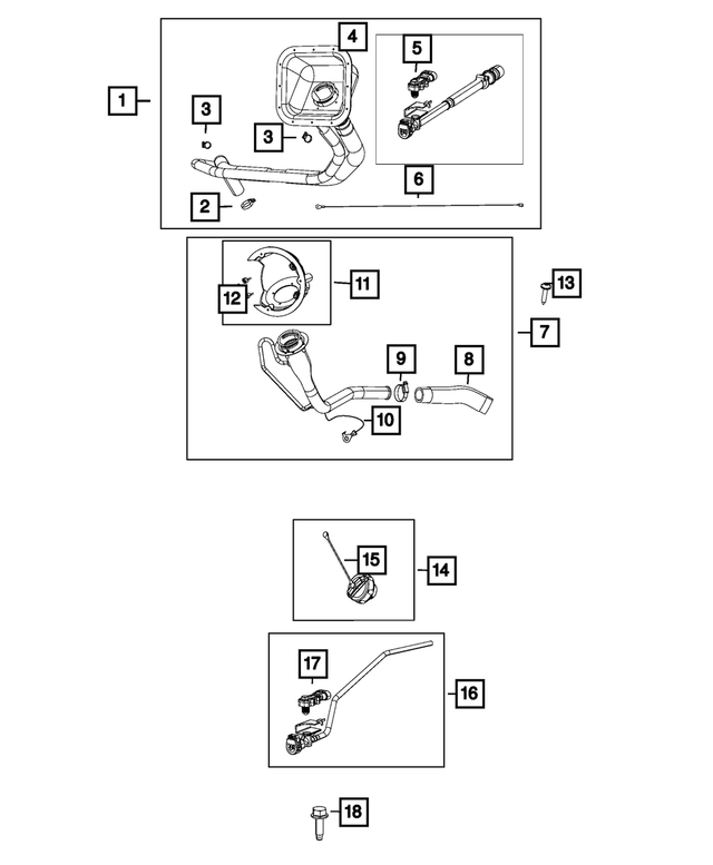 6505322AA - Fuel: Hose Clamp for Mopar Image image