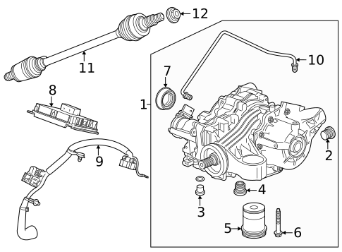 Gaskets & Sealing Systems for 2022 Buick Envision #0