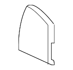 99734783801V04 - Steering: Switch Cover for Porsche: 911, Boxster, Cayman Image