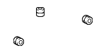 4454612120 - Electrical: Mount Bracket Bushing for Toyota Image