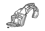 74101S6M000 - Body: Fender Liner for Acura Image