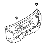 51492990126 - : Lower Gate Trim for BMW: X1 Image