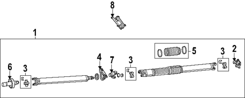 Drive Shaft for 2025 Ram 1500 #0