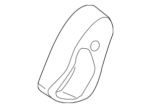 DV6Z5861693CA - Body: Seat Back Recliner Adjustment Mechanism Cover for Ford Image