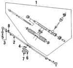 26000532 - Steering: Gear Assembly for GM Image