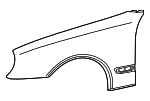 2088800318 - Body: Fender for Mercedes-Benz Image