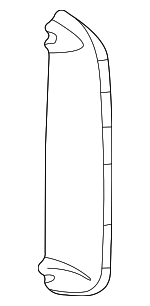 2086980698 - Body: Rear Seal for Mercedes-Benz Image