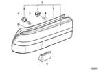 63211369266 - : Tail Light Right for BMW Image