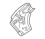 KMV6714H0A - Body: Upper Pillar Reinforced for Mazda: CX-70, CX-90 Image