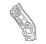 KMV6714H1 - Body: Lower Pillar Reinforced for Mazda: CX-70, CX-90 Image