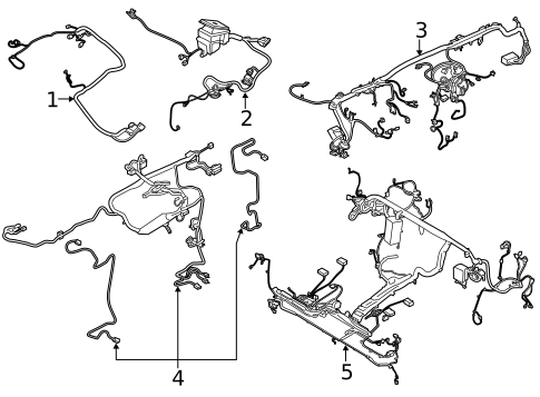 Wiring Harness for 2019 Ford Transit-150 #0
