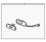 8176042010 - : 1996-2000 Toyota RAV4 - Side Marker Light (Left, Rear) for Toyota: RAV4 Image
