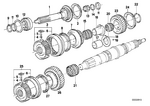 23231224431 - Manual Transmission: Synchronizer Ring for BMW Image