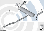 31316769731 - Fuel Supply: Self-Locking Collar Nut for Mini Image
