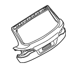 4L0827023B - Body: Lift Gate for Audi: Q7 Image