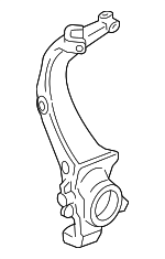 4E0407254Q - : Knuckle for Volkswagen: Phaeton Image