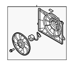 253800A280 - : Fan Assembly for Hyundai: Sonata Image