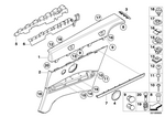 7147129317 - : Clip Blue for BMW Image