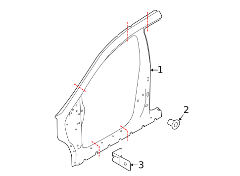 Aperture Panel for 2019 Nissan Murano #0