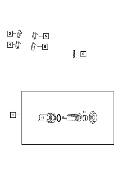 Steering Column and Intermediate Shaft for 2012 Jeep Liberty #1