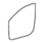 6231176020 - Body: Body Weather-strip for Lexus: UX200, UX250h, UX300h Image