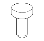 8659028000 - Body: Bumper Cover Retainer for Genesis: Electrified G80, G80, G90 | Hyundai: Accent, Azera, Elantra, Elantra Coupe, Elantra GT, Elantra N, Entourage, Equus, Genesis, Genesis Coupe, Ioniq, Ioniq 6, Santa Cruz, Santa Fe, Santa Fe Sport, Santa Fe XL, Sonata, Tiburon, Tucson, Veloster, Veracruz, XG300, XG350 Image