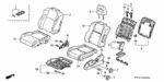 4810SB3000 - Interior/Bumper: C-CLIP SET, TRIM FASTENER (30 PIECES) for Honda Image