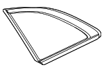 2946701900 - Body: Quarter Glass for Mercedes-Benz Image