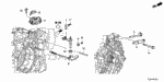 244105C4000 - Transmission - Automatic: SHAFT, CONTROL for Honda Image