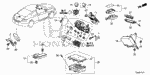 377205G0A01 - Electrical/Exhaust/Heater/Fuel: CONTROL UNIT, FUEL PUMP for Honda Image