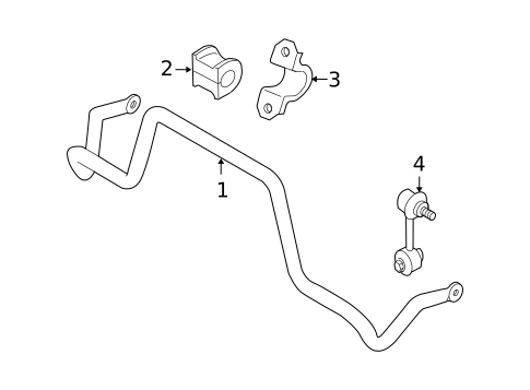 Stabilizer Bar & Components for 2006 Mazda 6 #2
