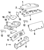 10434849 - Body: Side Trim for GM Image