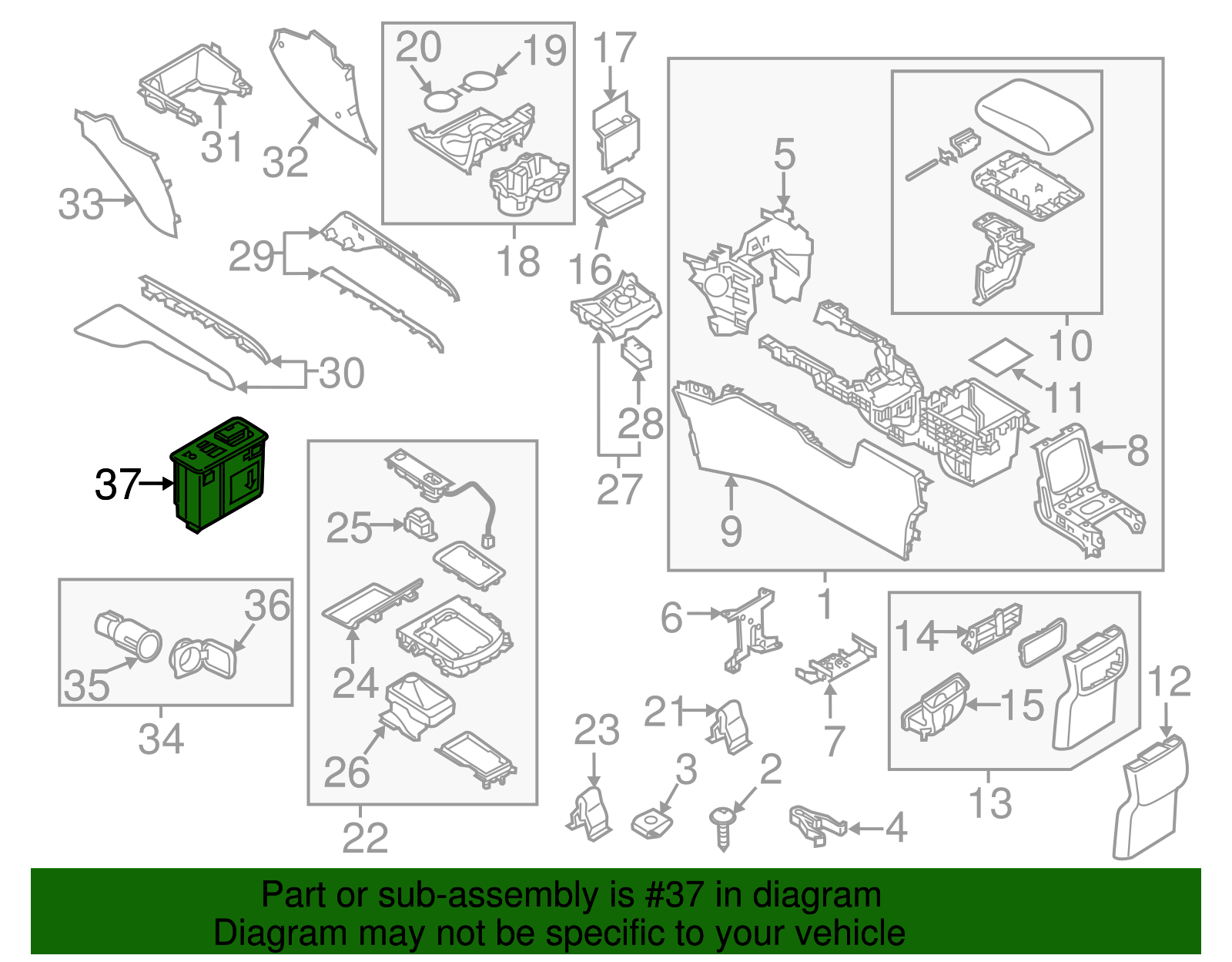 Apple CarPlay USB Port only - Requires harness kit as well