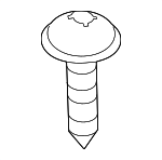 W20164999 - Body: Console Screw for Mazda: 3, 5, 6, CX-3, CX-30, CX-5, CX-7, CX-70, CX-9, Millenia, MPV, MX-30 EV, MX-5 Miata, Protege, Protege5 Image